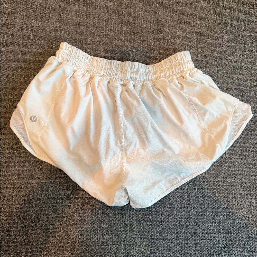lululemon athletica White Women's Athletic Running Shorts
